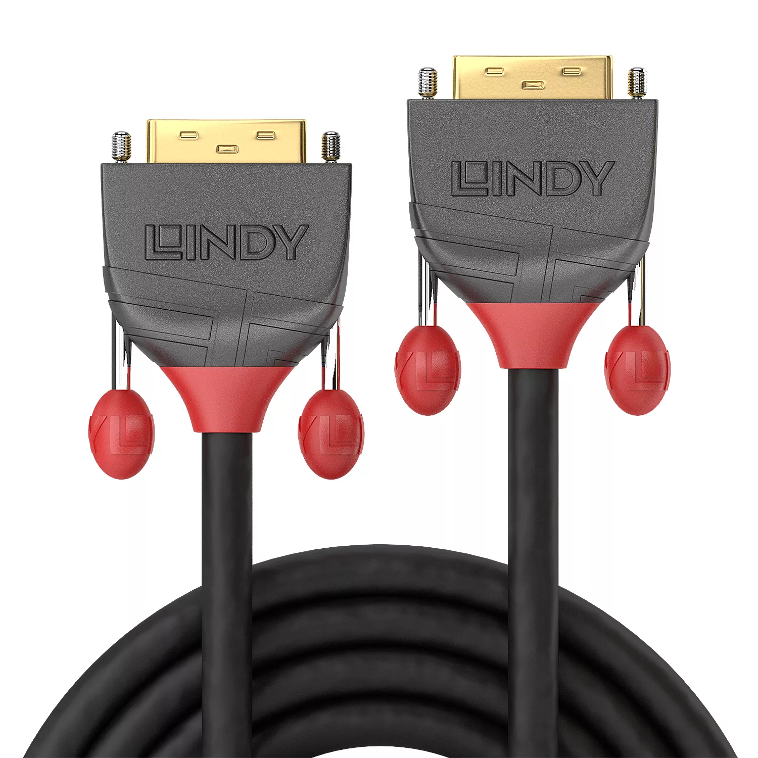 Vente LINDY 25m DVI-D Cable M/M Anthra Line DVI-I Lindy au meilleur prix - visuel 2