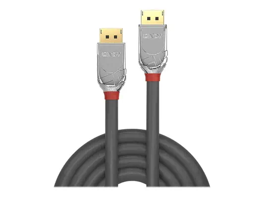 LINDY Câble DisplayPort 1.2 Cromo Line 5m - Lindy - Câble Audio - visuel 1