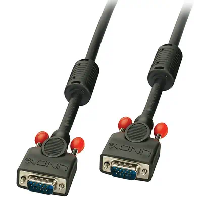 Vente LINDY VGA Cable M/M black 1m. 15 Way Lindy au meilleur prix - visuel 2