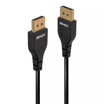 Achat Câble Audio LINDY 0.5m DisplayPort 1.4 Cable Slim DP male to DP male