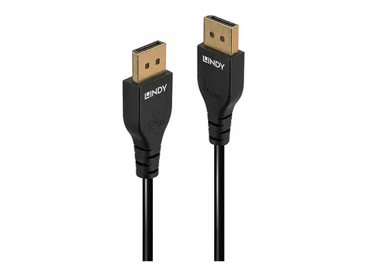 LINDY 2m DisplayPort 1.4 Cable Slim DP male to DP male - Lindy - Câble Audio - visuel 3