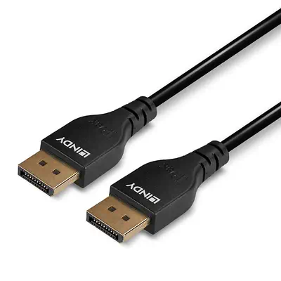 Vente LINDY 2m DisplayPort 1.4 Cable Slim DP male Lindy au meilleur prix - visuel 10