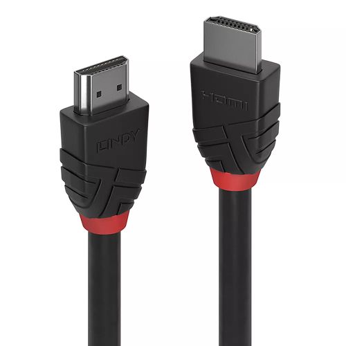 Revendeur officiel LINDY Câble HDMI High Speed Black Line 0.5m