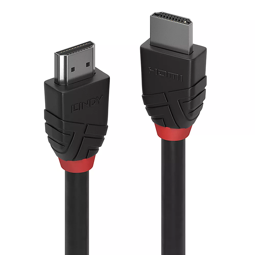 Vente Câble Audio LINDY Câble HDMI High Speed Black Line 0.5m