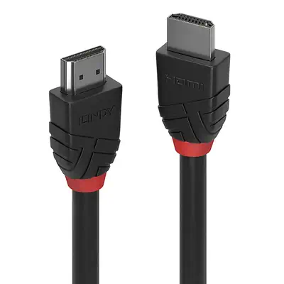 LINDY Câble HDMI High Speed Black Line 2m - Lindy - Câble Audio - visuel 1