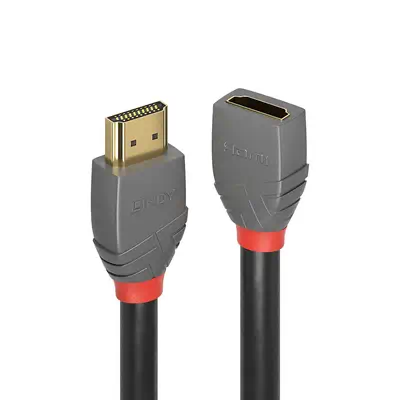 Achat LINDY 2m HDMI Extension Cable Anthra Line sur hello RSE - visuel 3