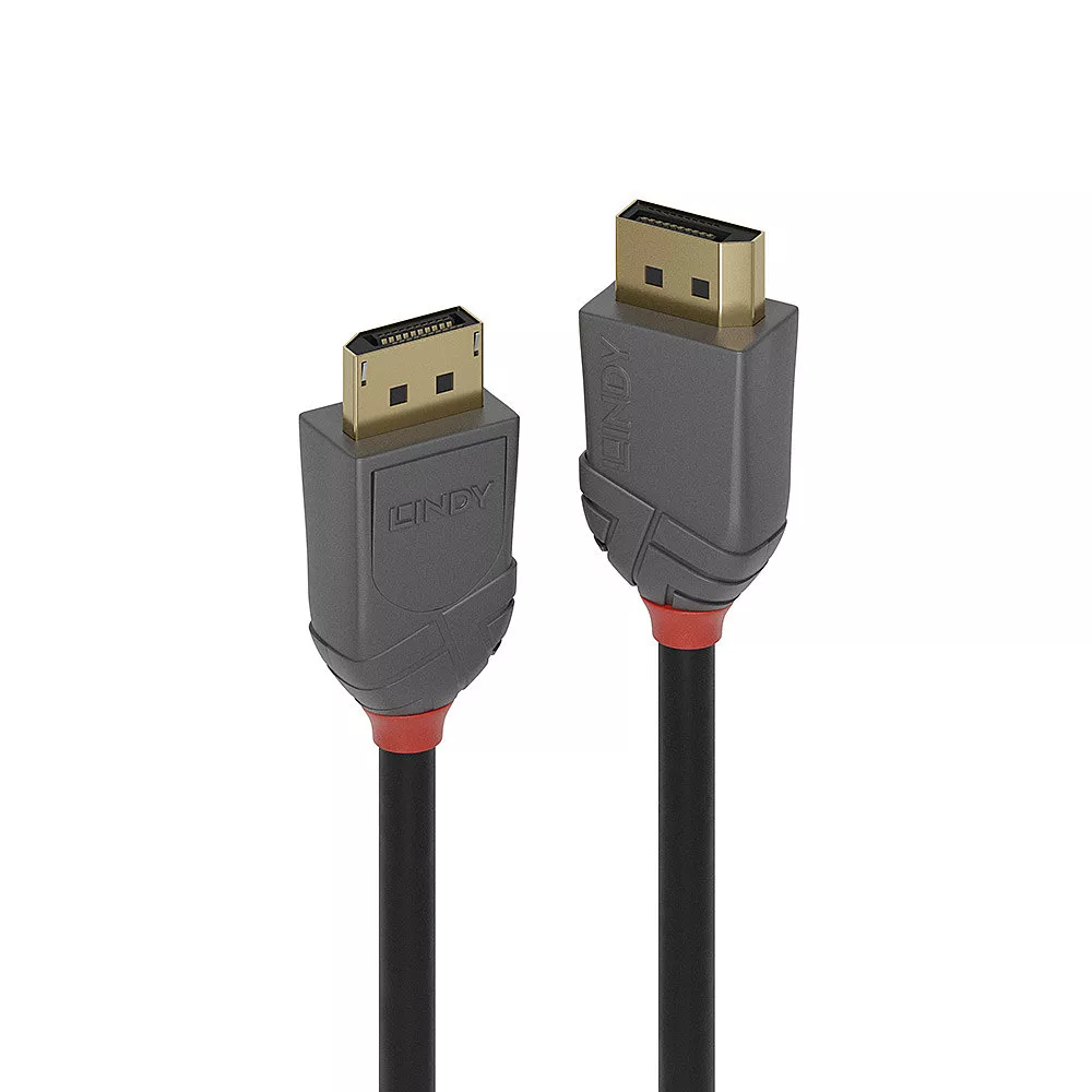 Vente Câble Audio LINDY Câble DisplayPort 1.4 Anthra Line 0.5m sur hello RSE