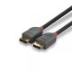 Achat LINDY Câble DisplayPort 1.4 Anthra Line 0.5m sur hello RSE - visuel 5