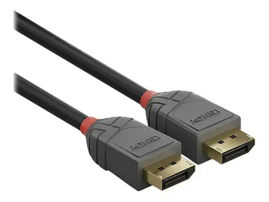LINDY Câble DisplayPort 1.2 Anthra Line 3m - Lindy - Câble Audio - visuel 3