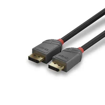 LINDY 7.5m DisplayPort 1.2 Cable Anthra Line - Lindy - Câble Audio - visuel 5