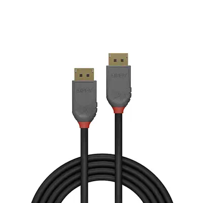 LINDY 10m DisplayPort 1.2 Cable Anthra Line DP Male to - Lindy - Câble Audio - visuel 2