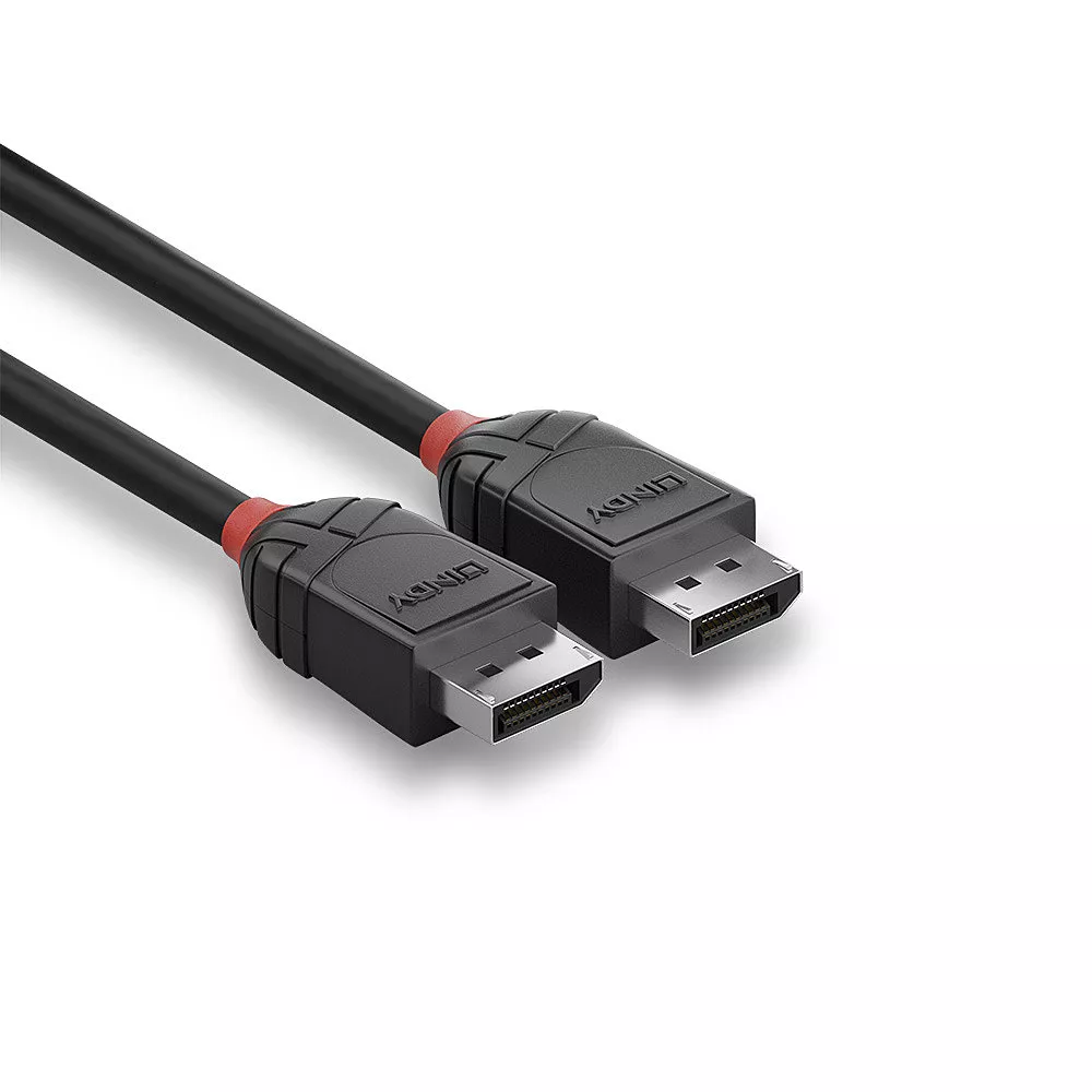 Achat LINDY 0.5m DisplayPort 1.2 Cable Black Line sur hello RSE - visuel 3