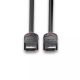 Vente LINDY 0.5m DisplayPort 1.2 Cable Black Line Lindy au meilleur prix - visuel 4