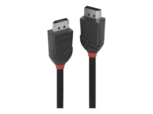 LINDY Black Line Video Cable DP 1.2 DP-DP M-M 1.5m black - Lindy - Câble Audio - visuel 3