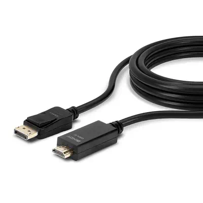 Câble adaptateur 0.5 m pour Display Port vers HDMI 4K30Hz - Lindy - Connectique - visuel 5