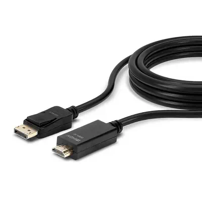 LINDY Câble DisplayPort vers HDMI 4K30 DP:passif 3m - Lindy - Câble Audio - visuel 5