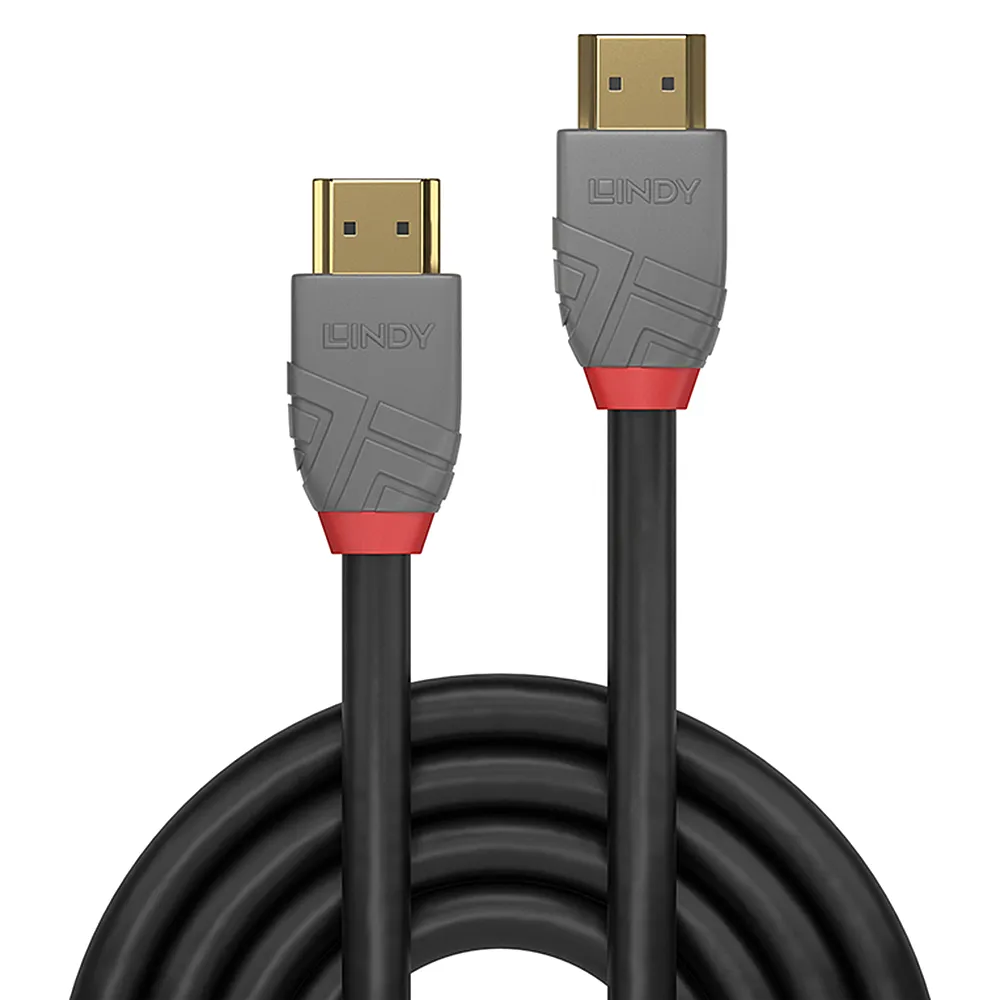 Vente LINDY Câble HDMI High Speed Anthra Line 0.5m Lindy au meilleur prix - visuel 4