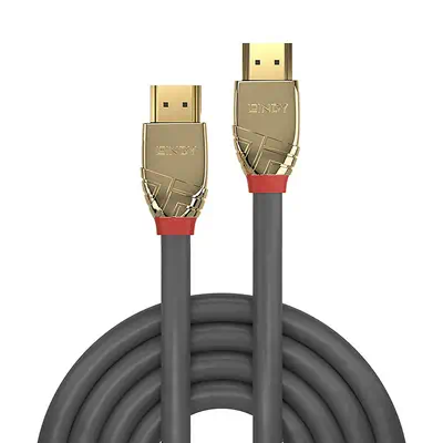 LINDY 1m Ultra High Speed HDMI Cable Gold Line - Lindy - Câble Audio - visuel 2