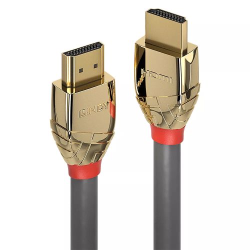 Revendeur officiel Câble Audio LINDY 5m High Speed HDMI Cable Gold male/male