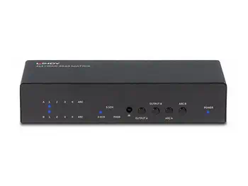 Avantages LINDY 4x2 HDMI 2.0 4K 18G Matrix Switch with Audio