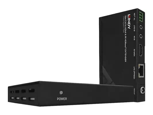 LINDY Kit extender C6 HDBaseT HDMI & IR avec PoC 70m - Lindy - Câble Audio - visuel 5
