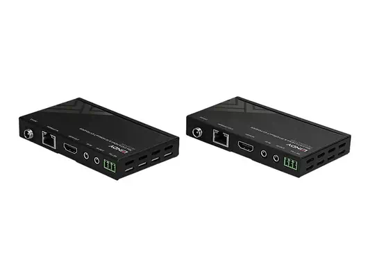 LINDY Kit extender C6 HDBaseT HDMI & IR avec PoC 70m - Lindy - Câble Audio - visuel 2
