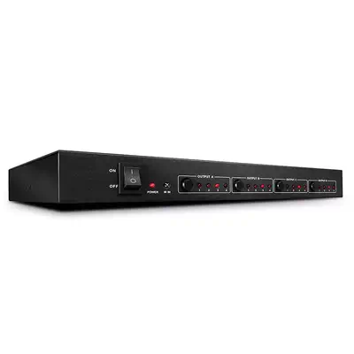 LINDY HDMI 4K UHD 4x4 Matrix 4 In 4 Out HDMI 1.4 - Lindy - Câble Audio - visuel 1