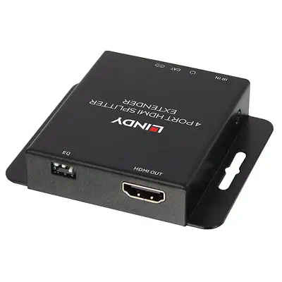 LINDY Kit Extender Splitter 4 Ports HDMI & IR avec Loop Out - Lindy - Câble Audio - visuel 4