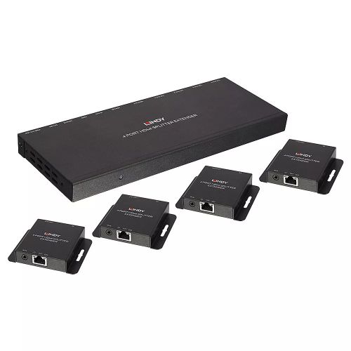 Achat LINDY Kit Extender Splitter 4 Ports HDMI & IR avec Loop Out - 4002888381550