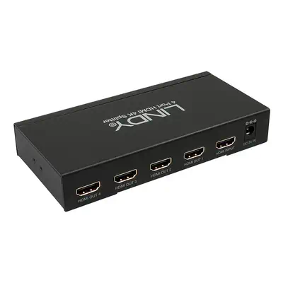 LINDY HDMI 4K Splitter 4 Port 3D 2160p30 HDTV up to 1080p - Lindy - Câble Audio - visuel 2