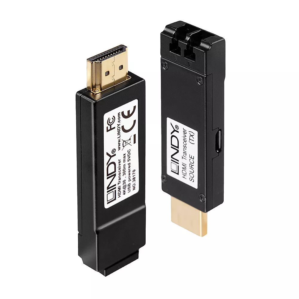 Achat Câble Audio LINDY Kit extender HDMI 2.0 sur fibre optique 300m 10.2G sur hello RSE