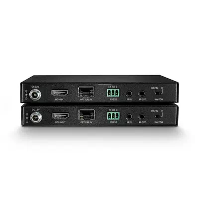 Kit Extender Fibre Optique HDMI 4K60, IR, RS232 & Audio, 300m/1000m - Lindy - Connectique - visuel 4