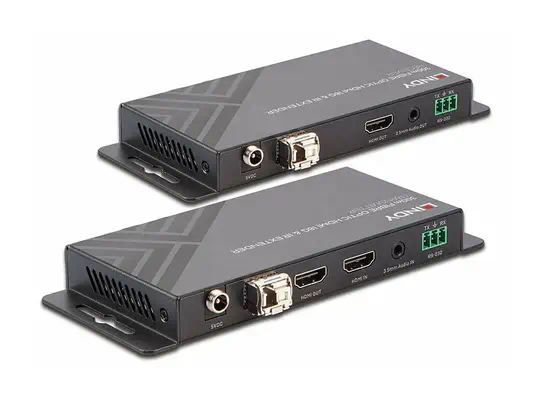 LINDY 300m Fibre Optic Hybrid HDMI 2.0 18G Cable - Lindy - Câble Audio - visuel 5