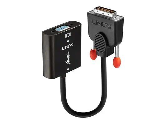 LINDY Convertisseur DVI-D vers VGA - Lindy - Câble Audio - visuel 4