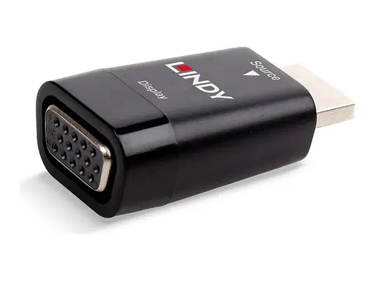 LINDY Adaptateur Dongle HDMI type A vers VGA - Lindy - Câble Audio - visuel 4