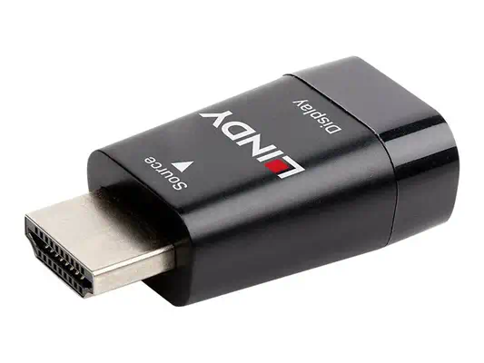 LINDY Adaptateur Dongle HDMI type A vers VGA - Lindy - Câble Audio - visuel 2