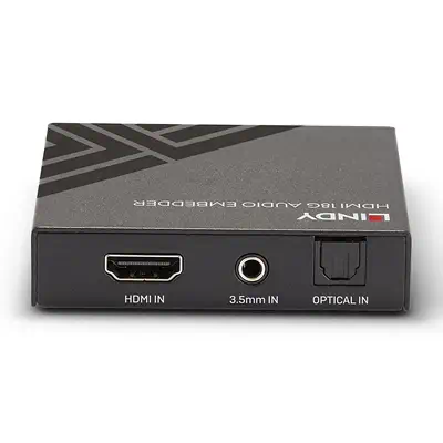 Lindy Injecteur Audio HDMI 18G - Connectique - visuel 4