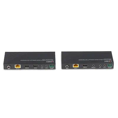 Extender HDBaseT Cat.6 HDMI 4K60, IR & RS-232, 150m - Lindy - Connectique - visuel 4