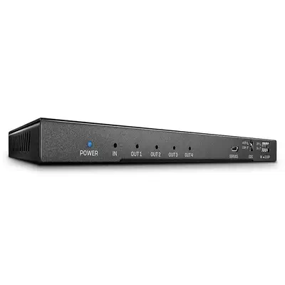 Splitter HDMI 18G avec Audio & Downscaling, 4 Ports - Lindy - Connectique - visuel 1