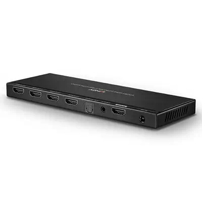 Splitter HDMI 18G avec Audio & Downscaling, 4 Ports - Lindy - Connectique - visuel 4