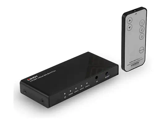 LINDY 3 Port HDMI 18G Switch - Lindy - Câble Audio - visuel 6