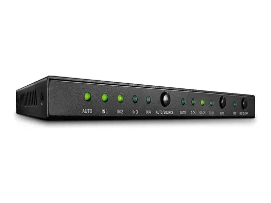 LINDY 4 Port HDMI 2.0 18G Switch with Audio - Lindy - Câble Audio - visuel 5