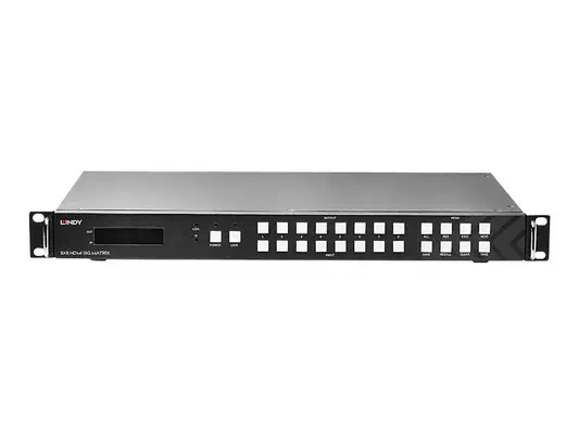 LINDY 8x8 HDMI 18G Matrix with Video Wall Scaling - Lindy - Câble Audio - visuel 1