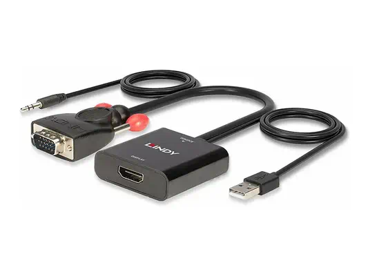 LINDY VGA & Audio to HDMI Converter - Lindy - Câble Audio - visuel 1