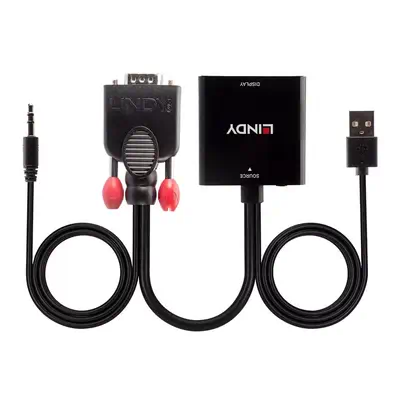 Vente LINDY VGA & Audio to HDMI Converter Lindy au meilleur prix - visuel 2