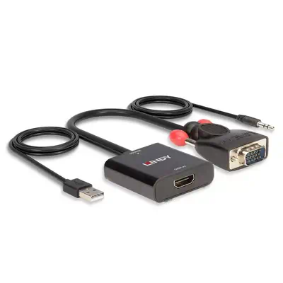 Achat LINDY VGA & Audio to HDMI Converter sur hello RSE - visuel 3