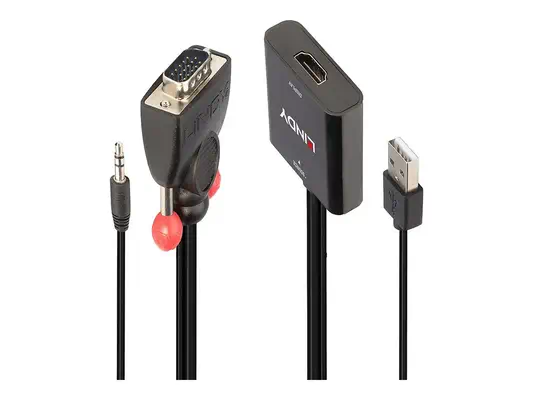 LINDY VGA & Audio to HDMI Converter - Lindy - Câble Audio - visuel 3