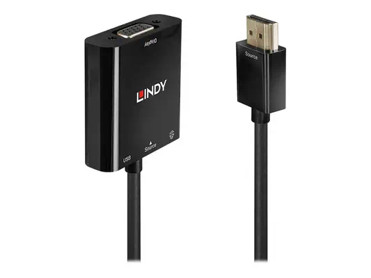 LINDY HDMI to VGA and Audio Converter 1080p - Lindy - Câble Audio - visuel 1