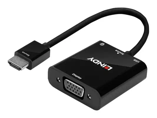 LINDY HDMI to VGA and Audio Converter 1080p - Lindy - Câble Audio - visuel 2