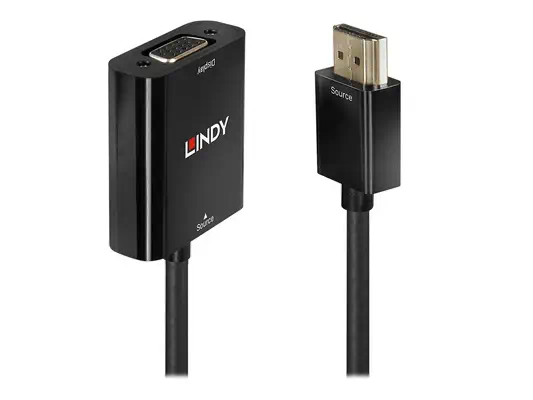 LINDY Convertisseur HDMI vers VGA - Lindy - Câble Audio - visuel 2